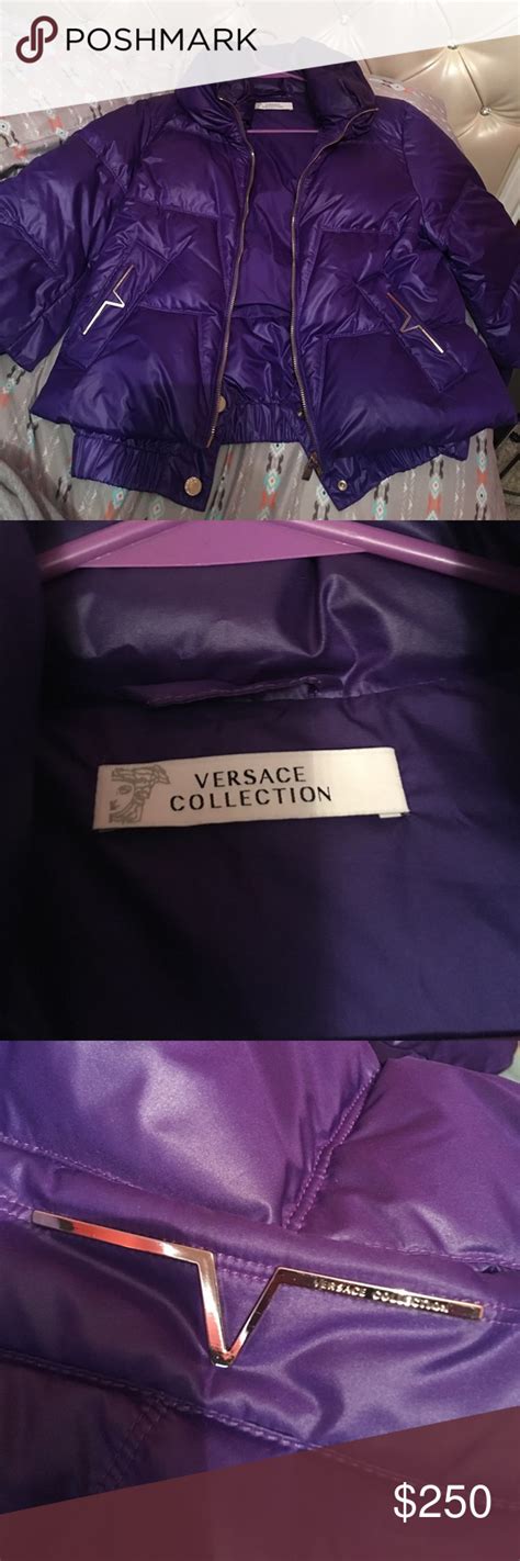 versace collection piumino|Versace clothing.